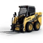 Minicargador AV490 Uñas para carga paletizada