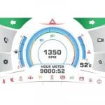 Minicargador Bull AV490 Pantalla táctil modo día